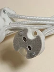 4-GOLO SC-106 Mini Bi-pin Socket 18" Leads 100W/250V Fits G4/G6.35/GX5.3 Base. Fixed Price $20.00.