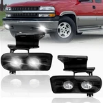 Fog Light Compatible With 1999-2002 Chevy Silverado 1500 2500 2000-2001. Fixed Price $84.99.