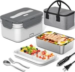 Electric Lunch Food Heater 100W, 4 In Ultra Quick Heated Boxes. Fixed Price $29.99.