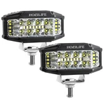 Hozilife 3 Led Pods, 2PCS 40W 12V Flood Spot Ditch Inches, Black. Fixed Price $50.69.