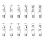 Feit 75-WATT T4 Mini-candelabra E11 Base Dimmable Halogen Light Bulb (12 Pack). Fixed Price $26.36.