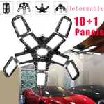 Super Bright Led Garage Light 800W,10+1 Panels Deformable Ceiling Shop Work Lamp. Fixed Price $29.99.
