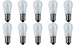Cec Industries #6S6 Bulbs, V, W, E12 Base, S-6 Shape (box Of 10). Fixed Price $13.98.