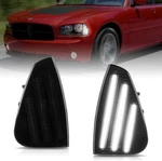 Popmotorz 2PCS Led Front Corner Side Marker Assembly For Smoked. Fixed Price $52.88.
