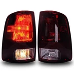 Mayello Pair Smoked Red Tail Lights W/bulbs For 2009-2018 Dodge. Fixed Price $115.42.
