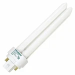 Sylvania 20669 26W Compact Fluorescent 4-PIN Double Tube 4100K 2-PACK. Fixed Price $11.41.