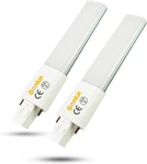 Bonlux 2PCK 6W GX23 2-PIN Led 13W Cfl Replace Daylight 6000K. Fixed Price $29.86.