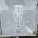 Sylvania S1000T 1000W Metal Halide Light Bulb Fixture, Lot Of 8. Fixed Price $250.00.