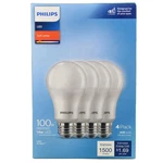 Philips Led 100W Equiv. 14W Actual A19 Soft White (2700K) 1500 Lum. Non-dimmable. Fixed Price $16.99.