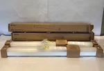 Qty 2 Lithonia Lighting Clx L48 4000LM Hef Rdl Mvolt 40K 80CRI Led Strip. Fixed Price $232.79.
