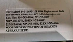 Edwards P-041695-108 40W Replacement Bulb. Fixed Price $9.50.