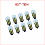 Cec Industries #1447 Bulbs, 18 V, 2.7 W, E10 Base, G-3.5 Shape (box Of 10). Fixed Price $10.04.