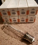 W High Pressure Sodium Lamps Luma E39 Clear HPS250/U Mogul Base (lot Of 8).. Fixed Price $56.99.