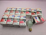 12X Sylvania Halogen Capsylite 100W 120V New Old Stock Heavy Bulbs. Fixed Price $70.00.