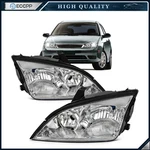 Headlights Assembly Pair 2007-2005 Ford Focus Chrome Housing Left+right. Fixed Price $88.99.