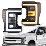 Led Headlights 2017-2019 Ford F-250 F350 F450 F550 Super Duty W/sequential. Fixed Price $634.99.