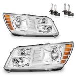 Headlights Assembly For 2009-2020 Dodge Journey Headlamp Replacement Chrome H.... Fixed Price $170.50.