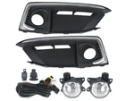 Fit For 2019-2020 Honda Civic Coupe/sedan Front Bumper Fog Light Lamp Cover Set. Fixed Price $43.99.