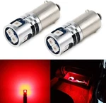 Phinlion 57 BA9S Led Red Bulbs, Super Bright 12V 53 1816 1893 1889. Fixed Price $19.45.