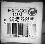 Nos Ge Precise 20872 12V 50W MR16 Bulb - Direct Hella Replacement 15. Fixed Price $44.99.