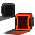 Sinyato Led Tail Lights For Jeep Wrangler & Jku 2018-2023, Smoked Lens Red.... Fixed Price $157.47.