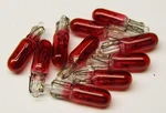 Cec Industries #73R (red) Bulbs, 14 V, 1.12 W, W2.1X4.9D Base, T1-3/4 Shape. Fixed Price $9.10.