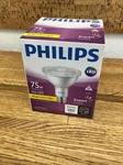 Philips 75W Replacement 12W Led Bright White Dimmable PAR30L Flood New. Fixed Price $14.90.