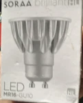 Soraa Led MR16 GU10 7W Reflector Bulb Warm White 2700K-3000K 400-799LM. Fixed Price $69.99.