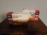 Four Sylvania Soft White 100 Watt Light Bulbs One 4 Pack +. Fixed Price $29.00.