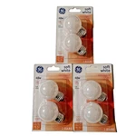 Ge 40W Soft White G16 1/2 Shape 31110 Decorative Vanity Light Bulbs E26 Base. Fixed Price $24.99.