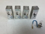 New Lot Of 4 Cec H3 12V Halogen Lamp 55W PK22S, Free Shipping. Fixed Price $23.95.