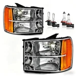 Headlights For 2007-2013 Gmc Sierra 1500/2007-2014 2500 Hd 3500 Hea.... Fixed Price $139.92.
