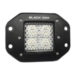 Black Oak 2" Flush Mount Led Pod Light - Flood Optics Housing Pro Seri. Fixed Price $160.95.