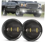 Led Fog Lights For 2007-2013 Gmc Sierra 1500/2007-2014 2500HD. Fixed Price $88.45.