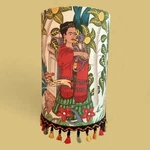 New Frida Kahlo Lamp Shade (with Tassels) W20XH30CM * Hand Made 2261. Fixed Price $79.71.