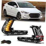 Wild Bear Fog Lights With Drl Compatible 2016 2017 2018 Hyundai Black. Fixed Price $94.34.