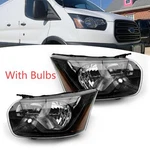 Left&right Side Halogen Headlight 2015-2024 Ford Transit 150 250 Black Clear. Fixed Price $149.14.
