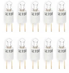 (case Of 10) Ge Miniature Specialty Bulb, 6034BP, T1-3/4, 28V, Pin, Clear. Fixed Price $12.77.