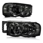 Headlights Assembly Compatible With 2002 Fit 02-05 Ram Oe-chrome/clear/smoke. Fixed Price $132.68.