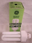 Ge Biax T/e Eco 18W 4 Pin Florescent Lamp 97626. Fixed Price $6.95.