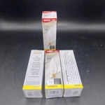 Pack A3682 Satco Incandescent Torpedo Bulb (lot Of 4) 25W 193 Lumens New. Fixed Price $14.99.