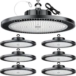 Thelux 6PACK Super Bright 200W Led High Bay Light With 30000LM. Fixed Price $280.48.