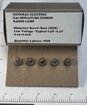 (5 Pack) General Electric E40 Miniature Edison Radio Lamps Light Bulbs 6-8V.. Fixed Price $12.95.