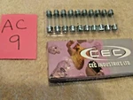 Cec Industries #212-2 Bulbs, 13.5 V, 9.99 W, T-3 Shape. Fixed Price $24.99.