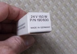 Nos Bell & Howell 190600 Quartzglass Bulb 24V 150W Projection Lamp. Fixed Price $9.95.