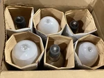 Qty Of 6 General Electric MVR400/C/VBU MVR400CVBU Metal Halide Lamp #127JM. Fixed Price $165.00.