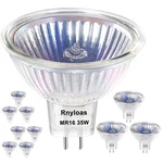 10 Pack MR16 12V 35W 50W Lighting Bulbs GU5.3 Base 300LM Dimmable. Fixed Price $12.99.