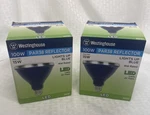 Westinghouse Flood 2 Bulbs Weatherproof Led Lights 100W Blue Up. Fixed Price $25.00.