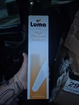 Luma 250W E39 Clear High Pressure Sodium Lamp HPS250/U Mogul Base. Fixed Price $12.00.