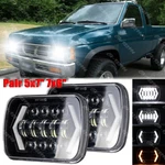 For 1995 1996 1997 Nissan Pickup Hardbody Headlights Hi/low Sealed Beam 7X6". Fixed Price $54.99.